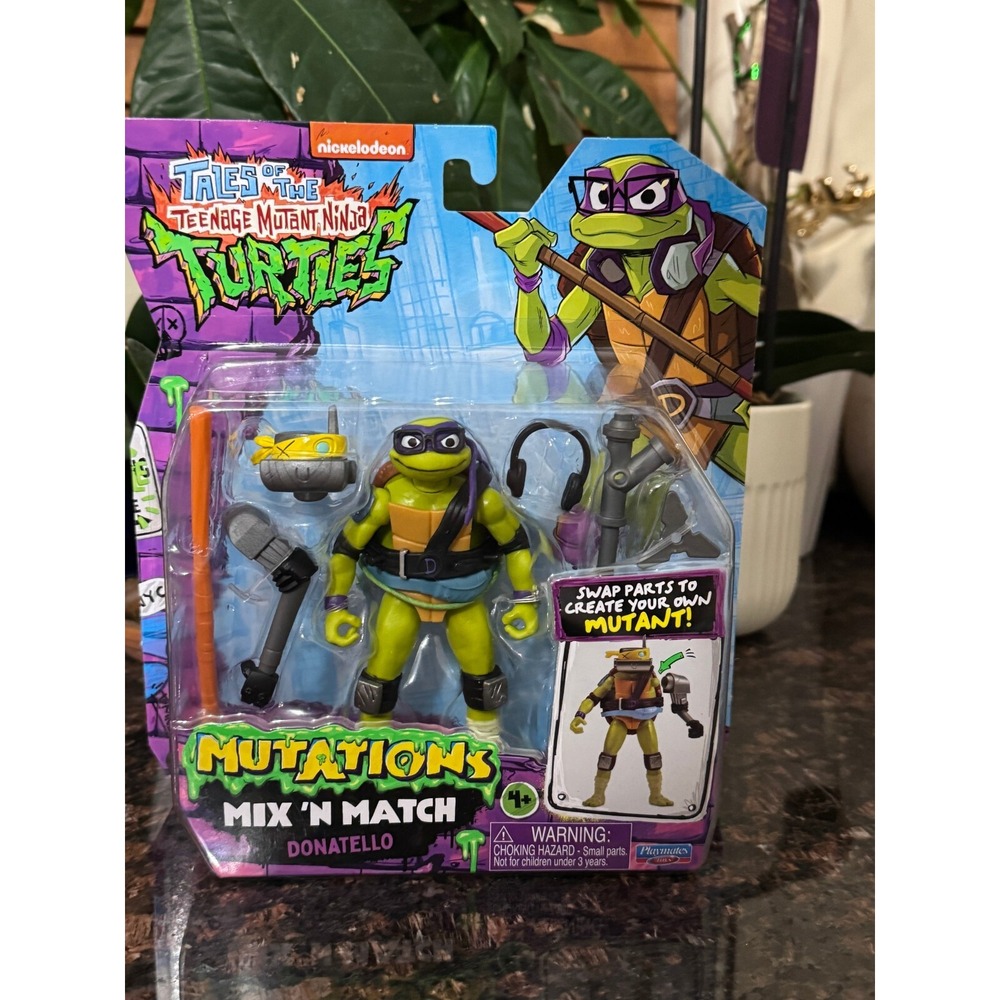 Tales of Teenage Mutant Ninja Turtles Mutations Mix & Match 4.5" Donatello Basic